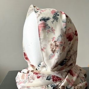 Floral hijab scarf